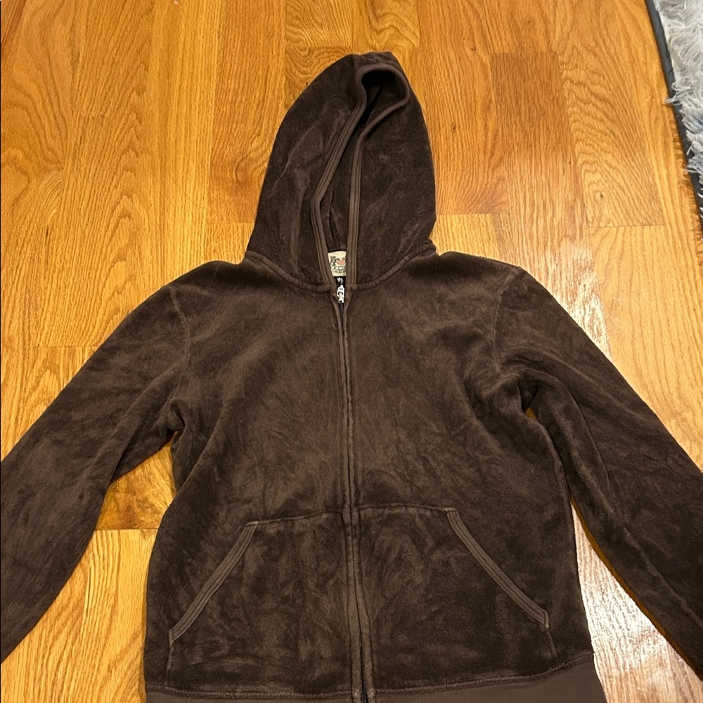 Juicy Couture Chocolate Brown Hoodie Jacket